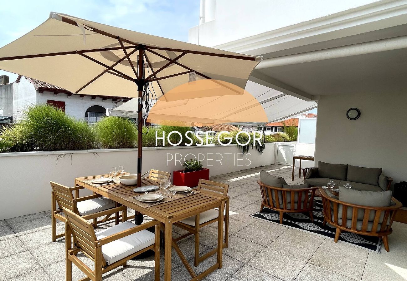 Apartment in Soorts-Hossegor - Appt Brémontier 2 - Hossegor center - Terrace
