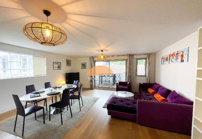 Apartamento en Soorts-Hossegor - Appt Ortolans - Hossegor centro - Terraza - Park