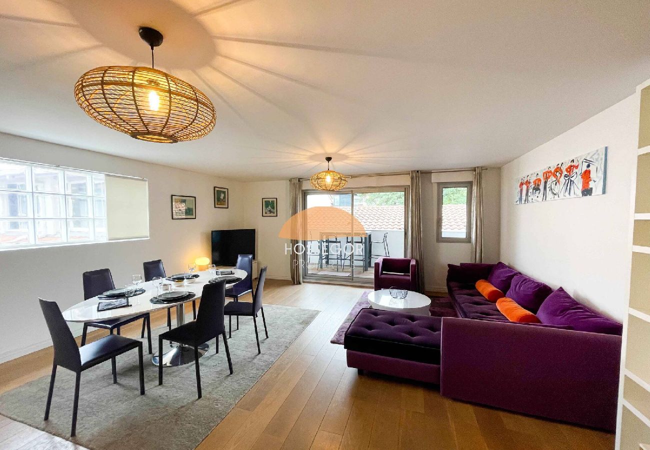 Apartamento en Soorts-Hossegor - Appt Ortolans - Hossegor centro - Terraza - Park