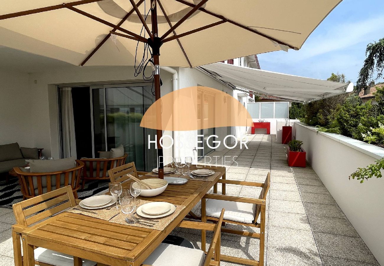 Apartamento en Soorts-Hossegor - Appt Brémontier 2 - Hossegor centro - Terraza