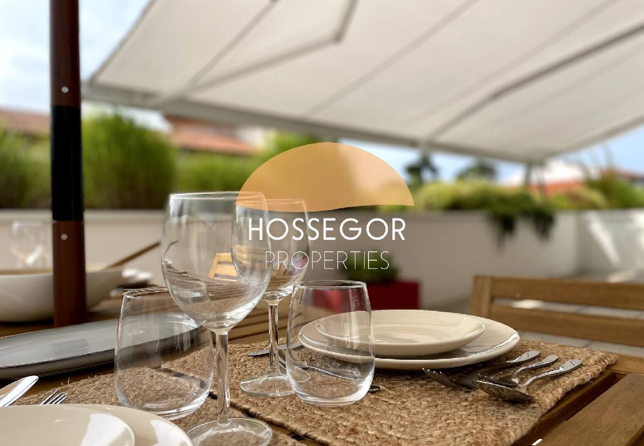 Apartamento en Soorts-Hossegor - Appt Brémontier 2 - Hossegor centro - Terraza