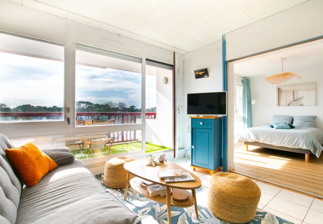 Apartamento en Capbreton - Appt Estela – Capbreton – Vista puerto 