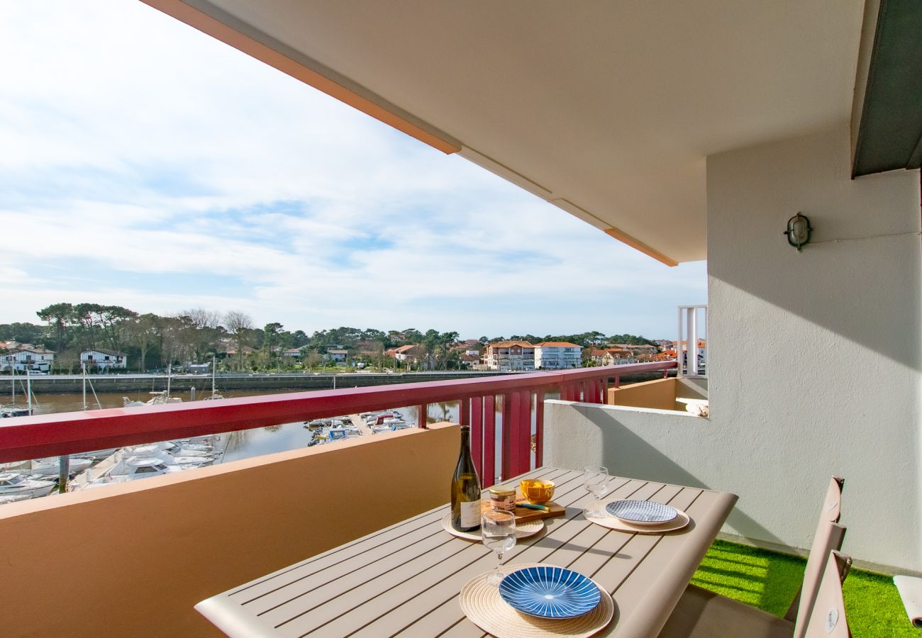 Apartamento en Capbreton - Appt Estela – Capbreton – Vista puerto 