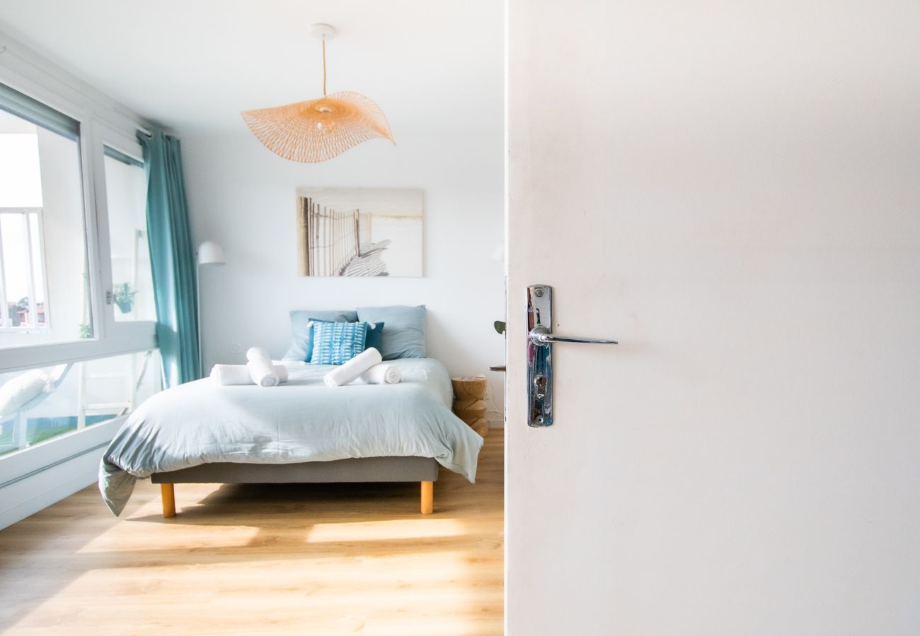 Apartamento en Capbreton - Appt Estela – Capbreton – Vista puerto 
