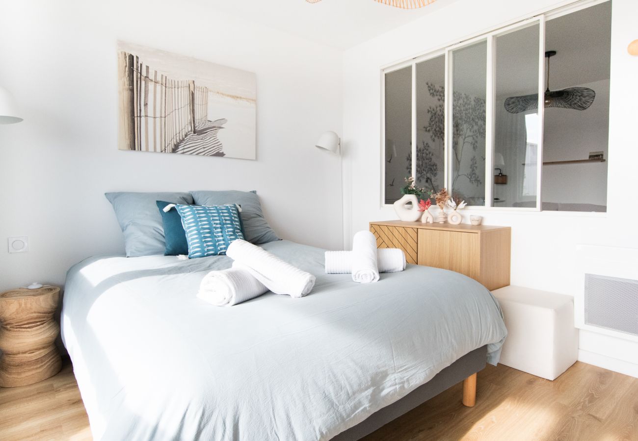 Apartamento en Capbreton - Appt Estela – Capbreton – Vista puerto 