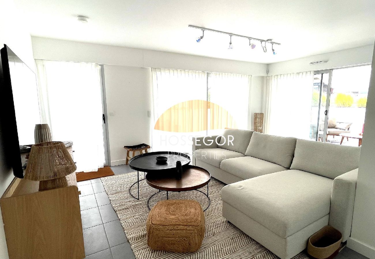 Appartement à Soorts-Hossegor - Appt Brémontier 2 - Hossegor centre - Terrasse