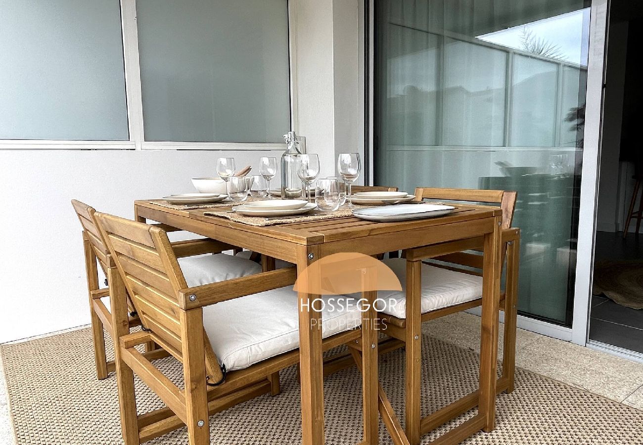 Appartement à Soorts-Hossegor - Appt Brémontier 3 - Hossegor centre - Terrasse