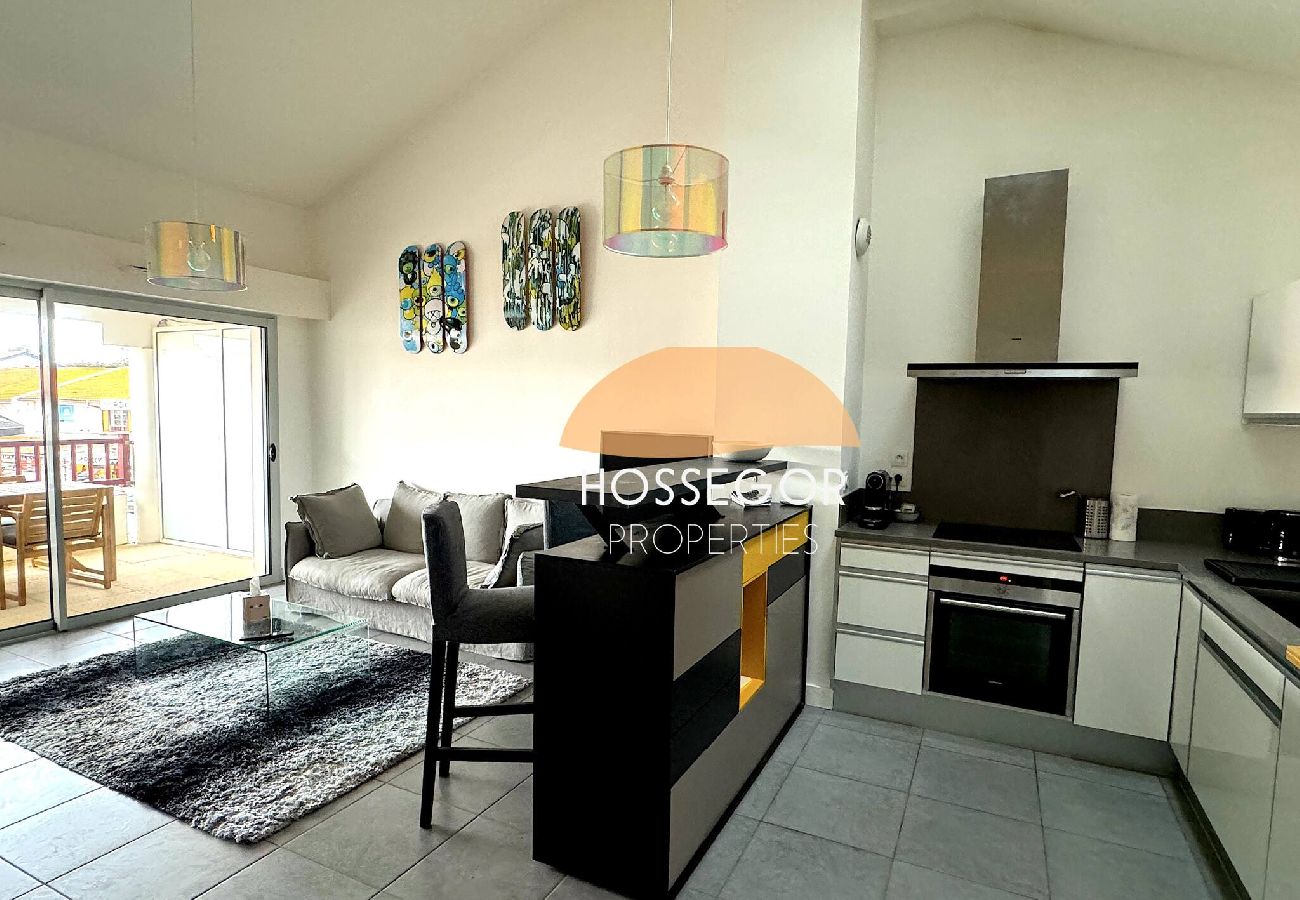 Appartement à Soorts-Hossegor - Appt Brémontier 10 - Hossegor centre - Terrasse